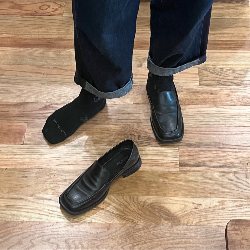 Vagabond square toe loafer. Size 37. Great condition